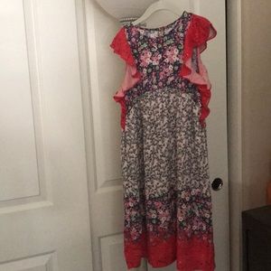 Zara girls long dress